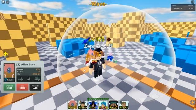 Boros 6 Star ( Alien Boss ) Showcase, kinda dissapointed ... All Star Tower Defense - Roblox смотреть онлайн
