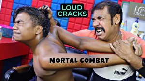 Crazy massage from Asim Barber _ASMR_