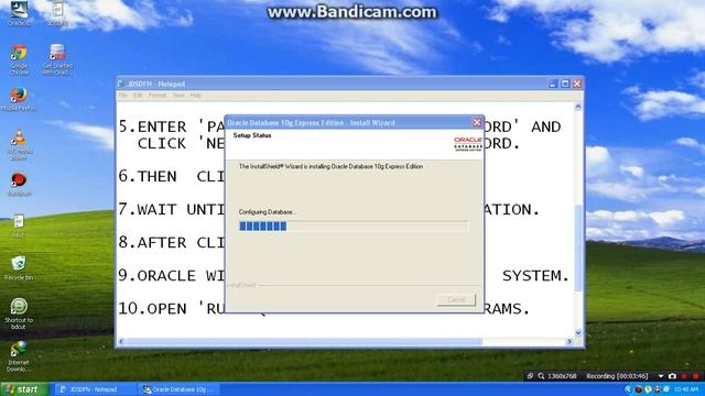 INSTALLING ORACLE 10G IN WINDOWS XP смотреть онлайн