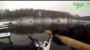 Ловля форели на снасть дроп шот  Лагуна 2015