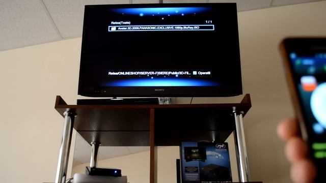 6.Media player PNI Cinema HD 170R Redare Bluray Iso Full HD 50 Gb din retea LAN смотреть онлайн