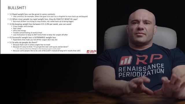 Rapid Weight Loss For Long Term Results -BULLSH*T! смотреть онлайн