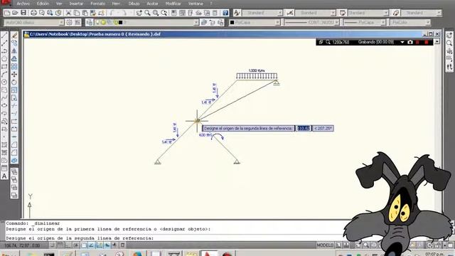 Autocad 2009 + ftool - se exporta el portico y se abre con autocad смотреть онлайн