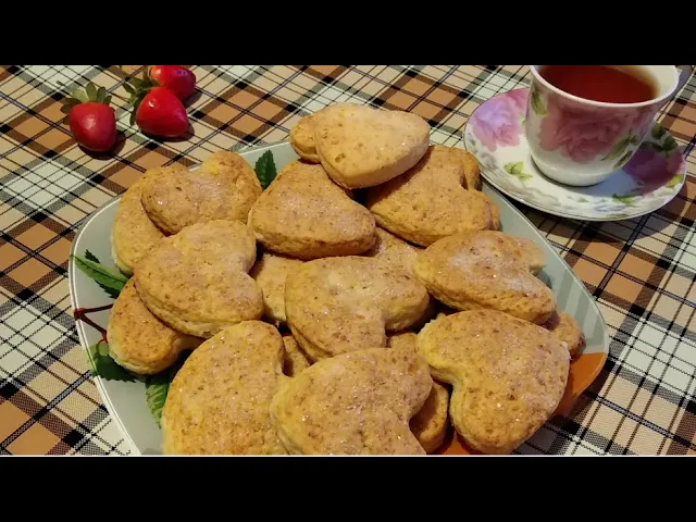 Творожное печенье. смотреть онлайн