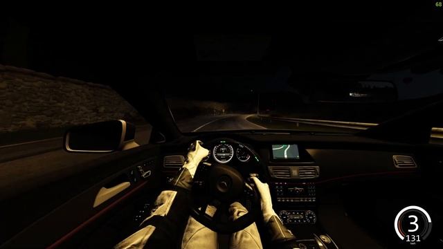 MERCEDES CLS 63 AMG - NIGHT DRIVE | Assetto Corsa смотреть онлайн