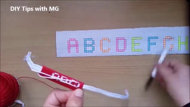 How to make name bracelet with only thread ( letter B ) | Friendship bracelet | DIY bracelet смотреть онлайн