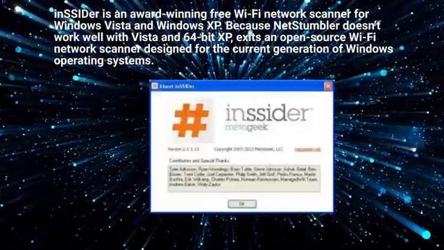 What is inSSIDer is an award-winning free Wi-Fi network scanner? смотреть онлайн