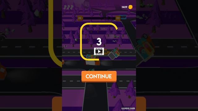 Traffic Run ! Android-iOS Gameplay All Levels | Car and Train Crashes Game смотреть онлайн
