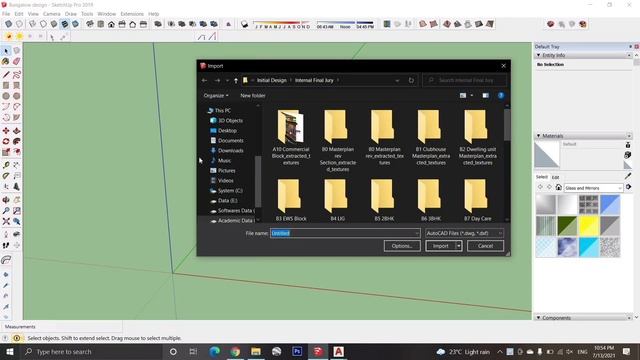 How to Import Cad File/Drawing in Sketchup l SketchUp Tip l TechnoArch смотреть онлайн