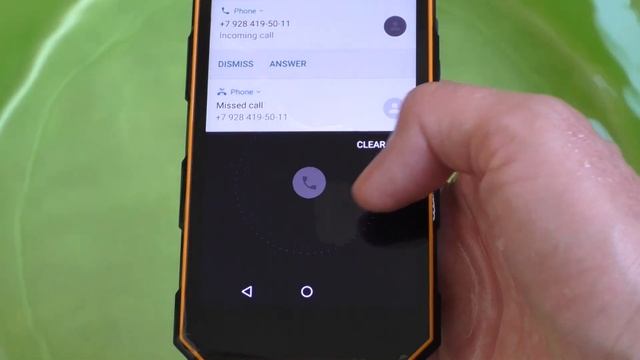 Incoming call underwater. DEXP Ixion P350 смотреть онлайн
