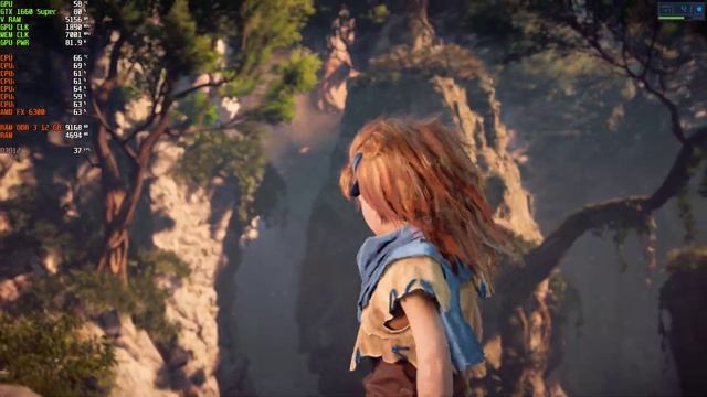 Horizon Zero Dawn Amd FX 6300 + GTX 1660 Super High Settings смотреть онлайн