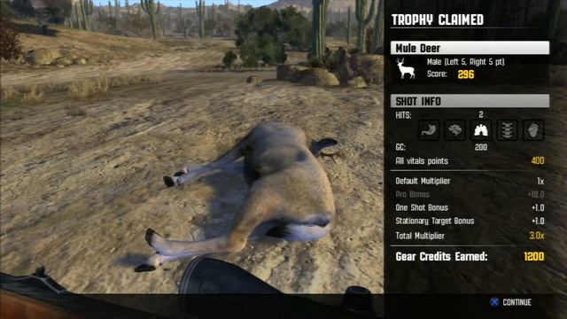 Cabela's Big Game Hunter: Pro Hunts [Southwest Region] - "One-Day Stand" смотреть онлайн