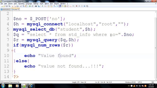 Search record in MySQL database table | Lesson - 38 | PHP in Hindi смотреть онлайн