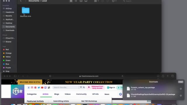 The Sims 4 CC Installation for Mac JANUARY 2024 смотреть онлайн