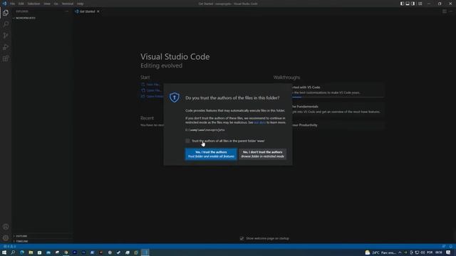 Instalação Visual Studio Code - PREPARANDO AMBIENTE DE PROGRAMAÇÃO - PHP + MySQL смотреть онлайн