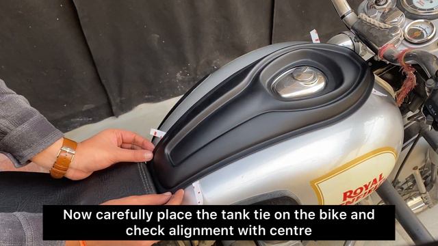 Saiga Parts | Tank Tie For Royal Enfield | Installation Guide | RE Classic/Standard Tank Tie смотреть онлайн