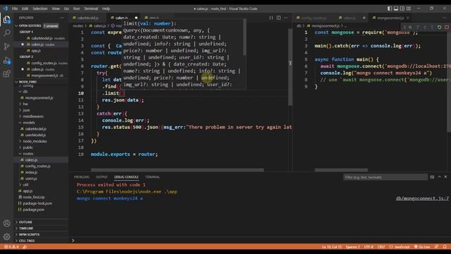 קורס NODEJS EXPRESS MONGOOSE - שאלתות מונגו FIND מתקדמות смотреть онлайн