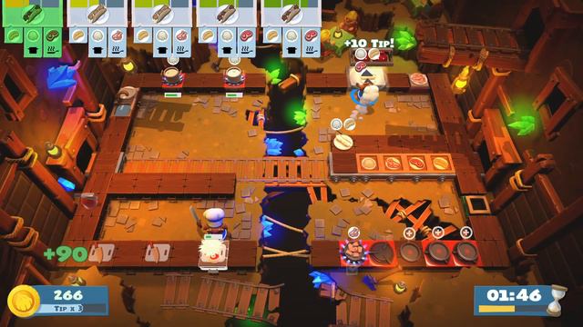 Overcooked 2: Gameplay 2-5 HD (no Intro No Comments!)