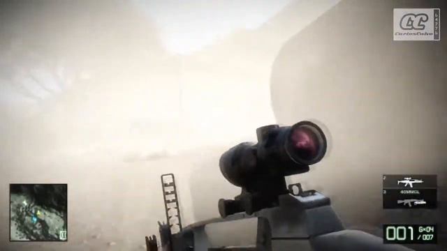 BATTLEFIELD BAD COMPANY 2 - HD 720p Singleplayer Desert Awesome Gameplay XFX 8800GT смотреть онлайн