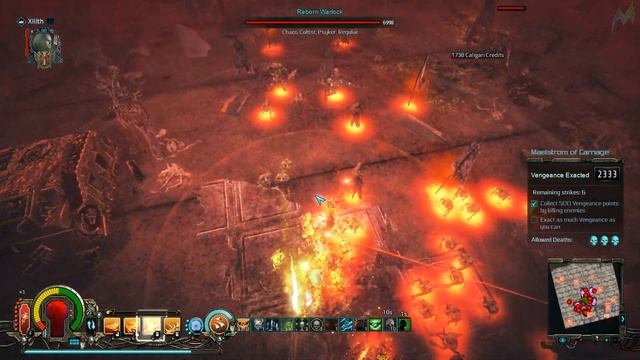 Inquisitor Martir - Ranged Crusader Build (Heavy Flamer): Valorous Heart - 8815 (Demonstration) смотреть онлайн