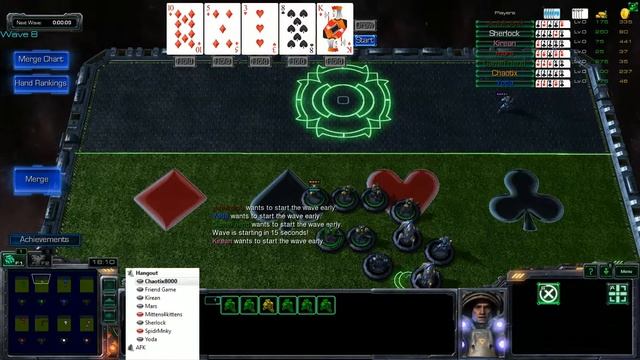 SC2: HoTS Custom Game - Poker Defense смотреть онлайн