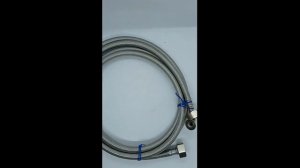 Армированный заливной шланг Brezo для стиральных и посудомоечных машин, длина 3м., д. соед. 3/4"