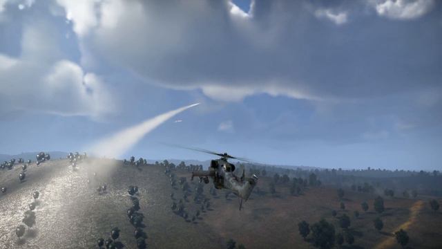 War Thunder - Mi-24V vs F-4E Phantom II смотреть онлайн
