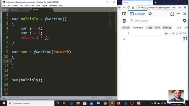 WHAT IS CALL BACK FUNCTION-JAVA SCRIPT-PART-21 смотреть онлайн