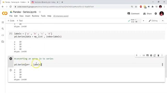 Pandas Series in Telugu || Data Analysis with Pandas || Nerchuko смотреть онлайн