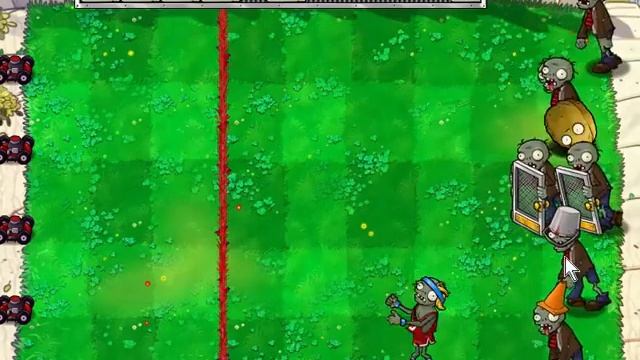 Plants vs Zombies Reversed: Minigame Walnut Bowling 2 смотреть онлайн