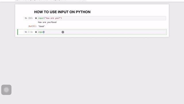 How to use input on python app(Carnets) on IOS смотреть онлайн