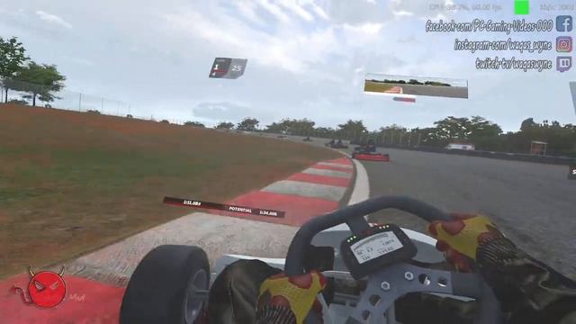 VR Kart Race 3 - 18 April 2021 | Automobilista 2 смотреть онлайн
