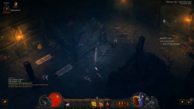 Diablo 3 - Mortos no porão - Gordoplay | Canal do Gordo смотреть онлайн