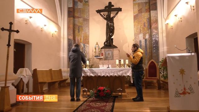 Курские католики отметили Рождество Христово