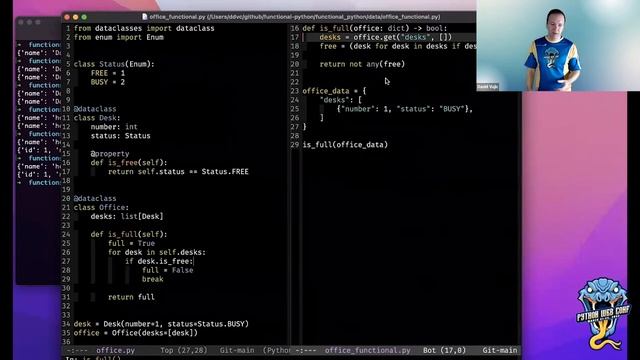 Functional Python by David Vujic смотреть онлайн