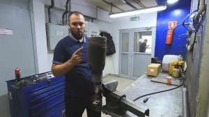 Замена переднего пневмобаллонна на Рэндж Ровер 3!