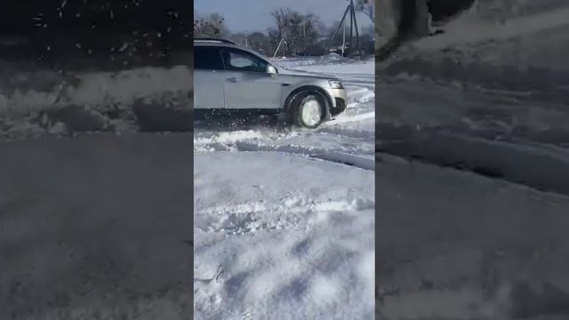 Captiva C140 2.4 по снегу смотреть онлайн