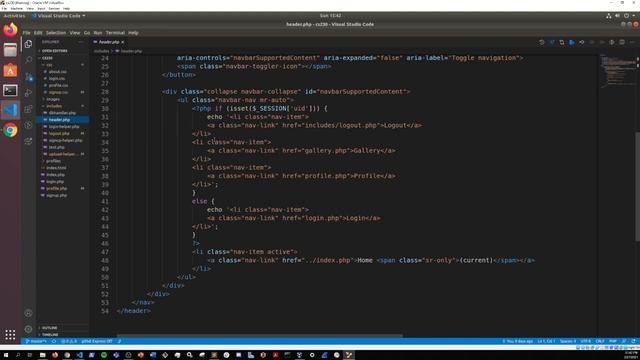 2 Logout Functions + Modify Header смотреть онлайн