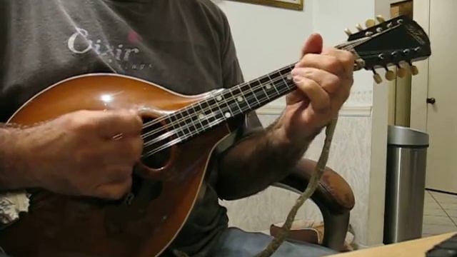 1908 Gibson mandolin - St. Anne's Reel смотреть онлайн