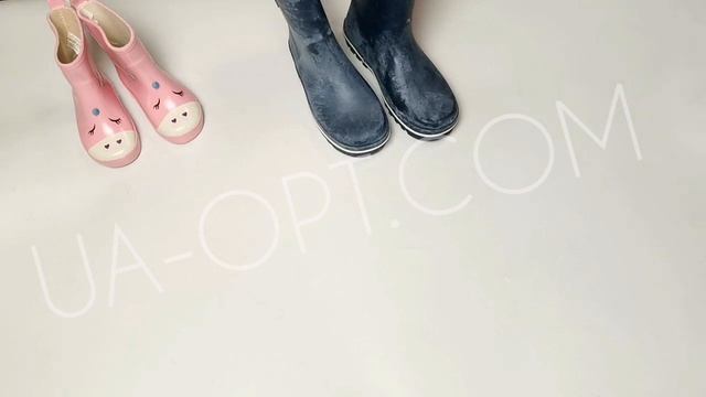 Детские резиновые сапоги оптом 15 пар * 3,95 €/пара лот №2034 смотреть онлайн