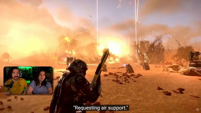 Helldivers 2 REACTION смотреть онлайн