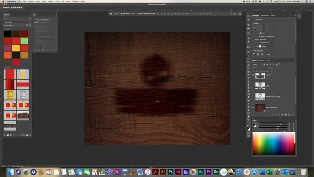 Burn effect in photoshop смотреть онлайн