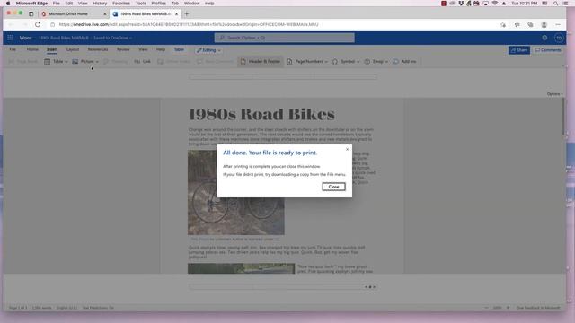Word Online Quick Video: adding page numbers смотреть онлайн
