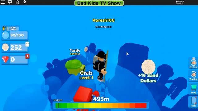 Приключения В подводном мире Симулятор Океана Роблокс Ocean Simulator Roblox смотреть онлайн