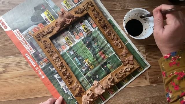 Декорирование рамки для фото - красивая рамочка своими руками смотреть онлайн