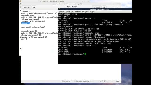Zram acelerar debian 8.2 ---- 32 bits смотреть онлайн