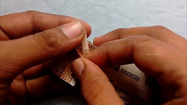 How to make Simple Shirt with New 10 Rupees Note | #SuryaOrigami смотреть онлайн