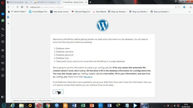 INSTALASI CMS WORDPRESS DI EHCP смотреть онлайн