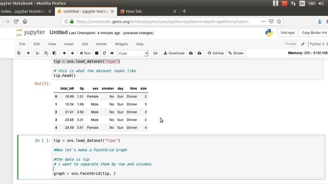 Python Seaborn FacetGrid смотреть онлайн