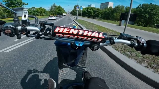 Килл Стрит по Москве на утке. Стант на Yamaha bws #01 смотреть онлайн